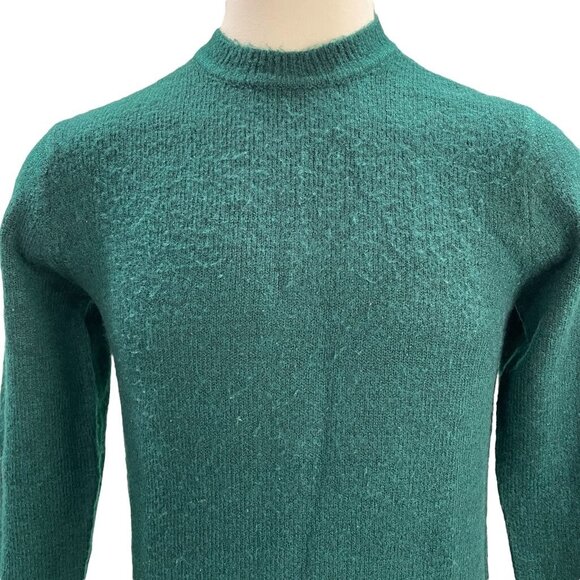 Gap Green Sweater NWT Soft Knit Minimalist Y2K Cozy Core Style Small Clean Fit - Picture 6 of 11